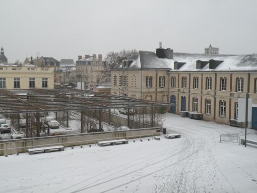  belle épaisseur de neige, hiver 2010-2011